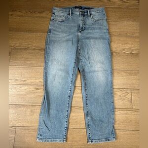 Banana Republic High Rise Straight Jeans